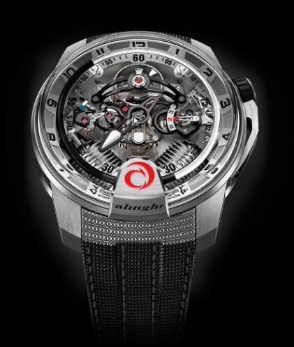 Replica HYT H2 ALINGHI 248-TT-02-NF-BN Watch